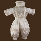 ropón bautizo niño sin estola camisa con cristales y perlas bordados jb1516h